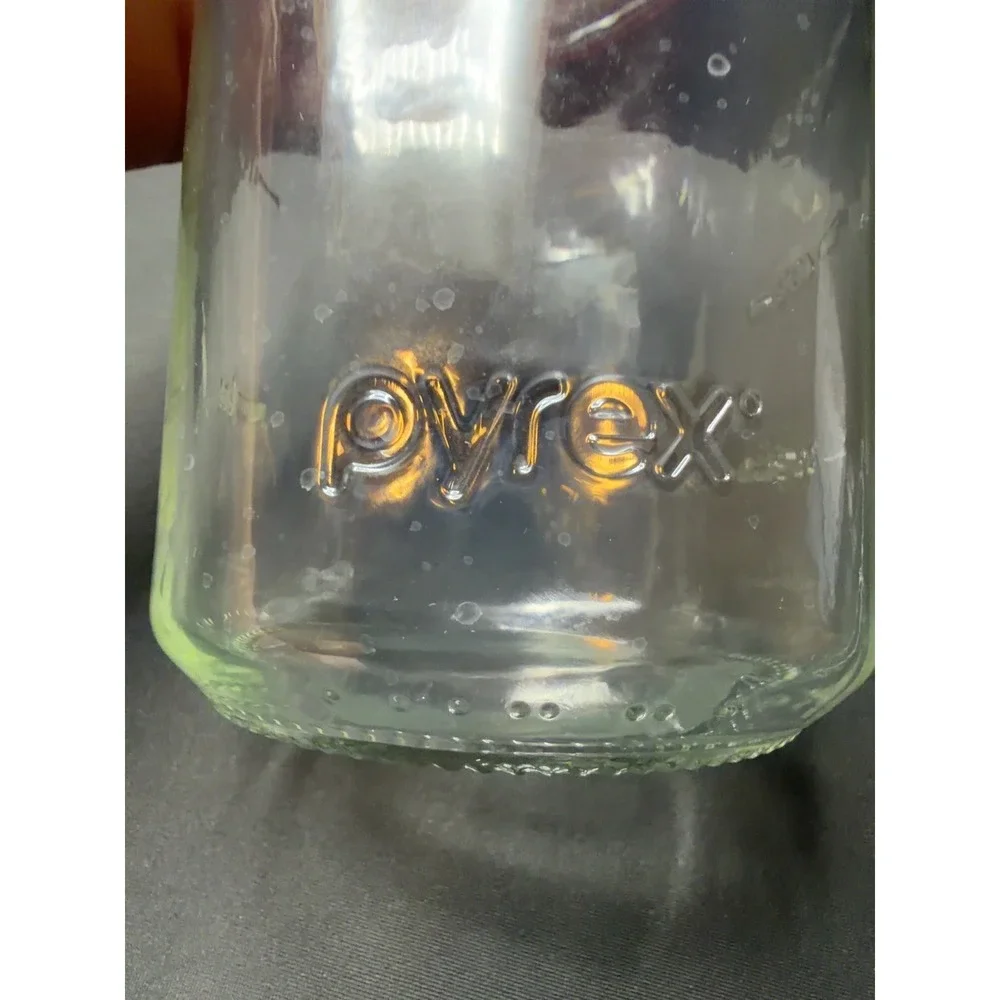 Pyrex Beyond Glass Take It! 32 Oz Jar Red Lid Measuring Storage Container